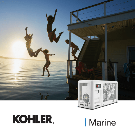 kohler marine generator pgen power solution